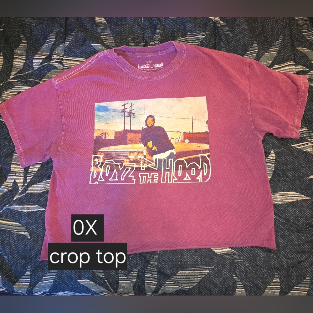 Boyz n the Hood Graphic Womens Crop Top